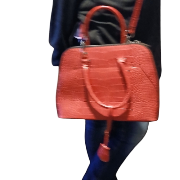 ZARA Tote Bag - Hot PNK hand handles /crossbody straps - Picture 11 of 12